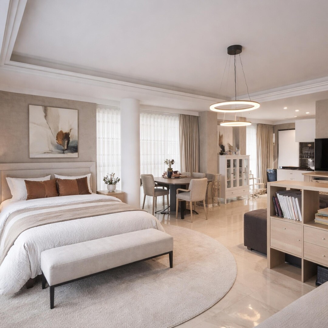 Large studio apartments for Sale | Condamine, by Port Hercules