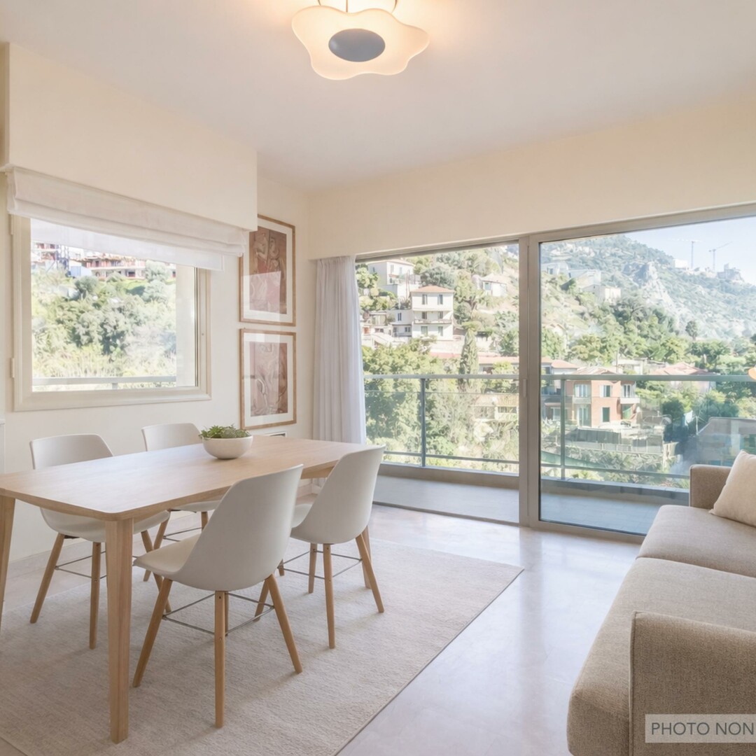 Modern, spacious 1-bedroom | Mountain views