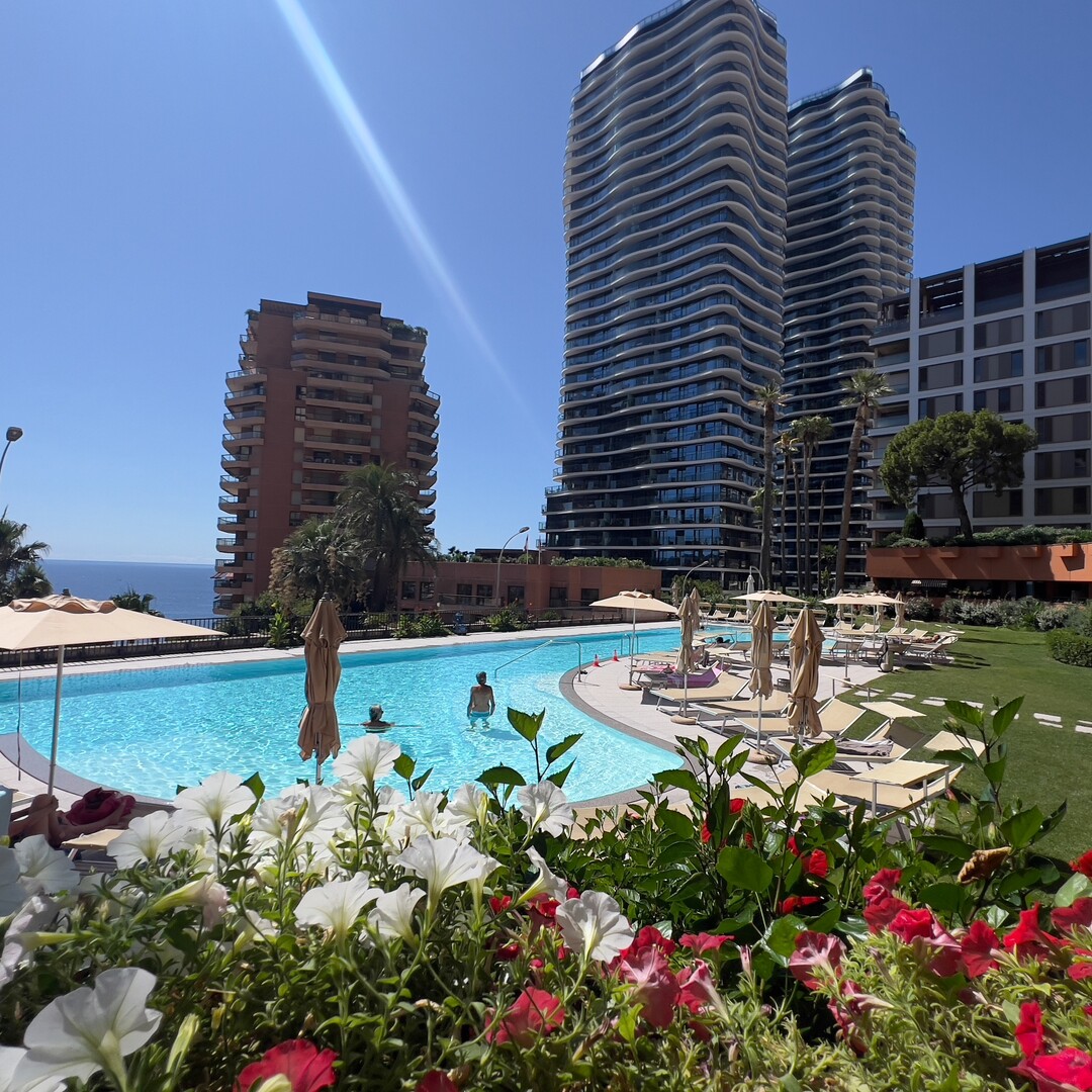 2-room loft - Parc Saint Roman sea view and swimming pool